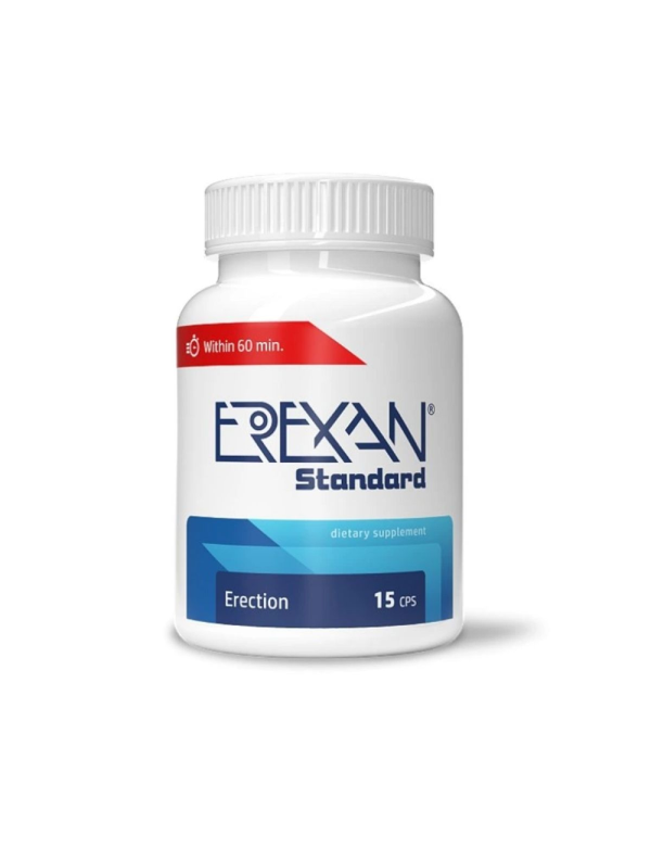 Erexan Standard -  natuurlijk supplement voor betere seksuele prestaties, libido & erectiekwaliteit binnen 60 minuten willen ondersteunen.