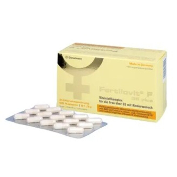 Fertilovit F35plus - natuurlijke bewezen supplement voor vrouwen vanaf ca. 35 jaar die zwanger willen worden