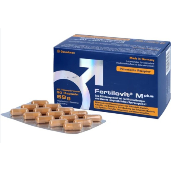 Fertilovit Mplus - natuurlijk bewezen supplement om zaadkwaliteit van mannen te verbeteren