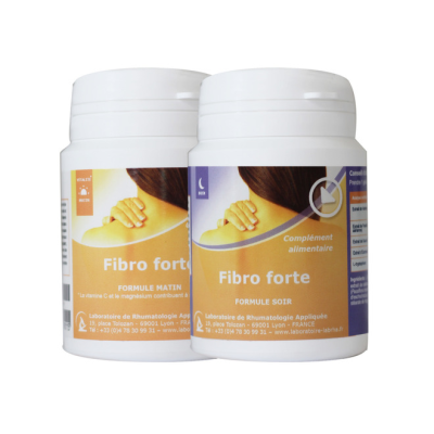 Fibro Forte - bewezen natuurlijk supplement om fibromyalgie klachten te verminderen - 2x 60 capsules