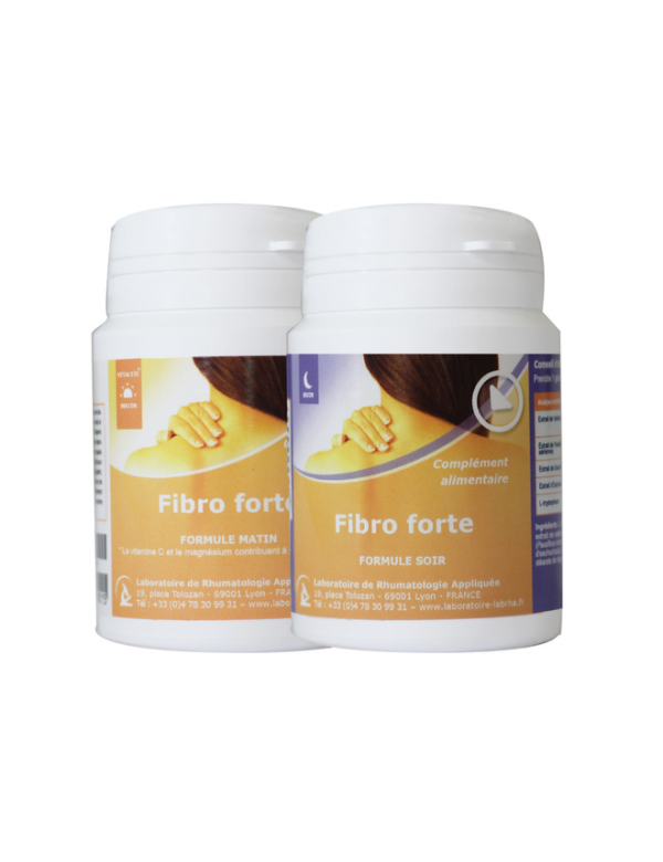 Fibro Forte - bewezen natuurlijk supplement om fibromyalgie klachten te verminderen - 2x 60 capsules