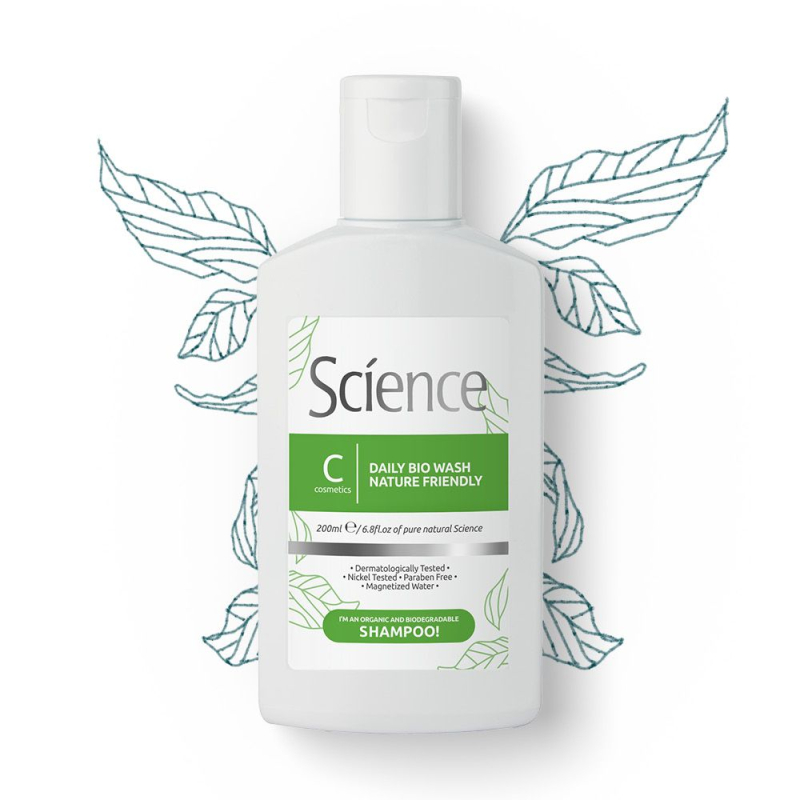 Science Hair Care - Daily Bio Wash - Douche Shampoo Haar & Lichaam