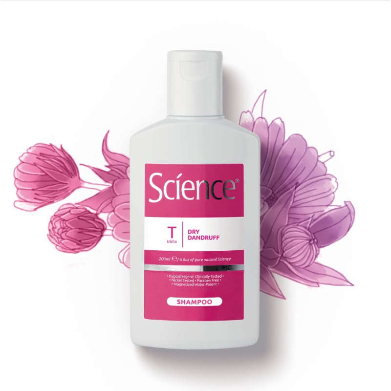 Science Hair Care Droge Roos - Dry Dandruff shampoo