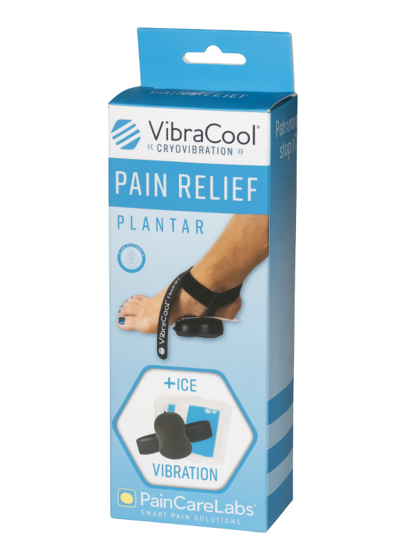 VibraCool Plantar - bewezen hulpmiddel voor pijnverlichting bij Plantaire fasciitis, peesplaat ontsteking voet en diverse voetpijnen
