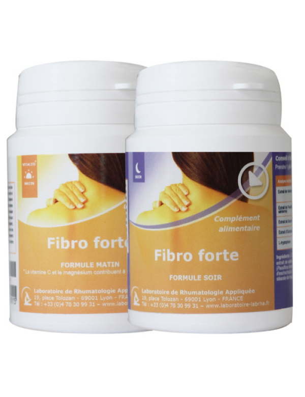 Fibro Forte - bewezen natuurlijk supplement om fibromyalgie klachten te verminderen - 2x 60 capsules